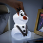 Olaf squishy silicone night light rechargeable LED lamp