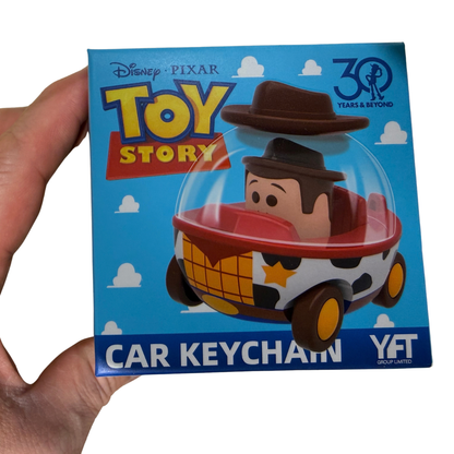 Paladone Disney Toy Story Car Keychain Blind Box | Collectible Mystery Character Vehicle | Interactive Rolling Wheels & Removable Roof | Woody Buzz Aliens & More | Official Disney Pixar Merchandise - Shop Now!