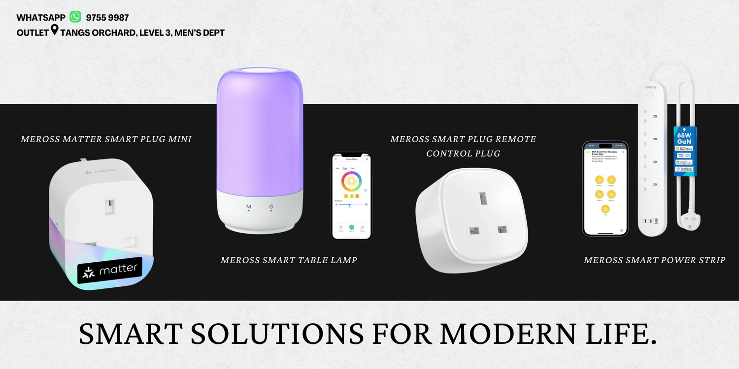 Meross. Smart home solution. smart plug. smart lamp.