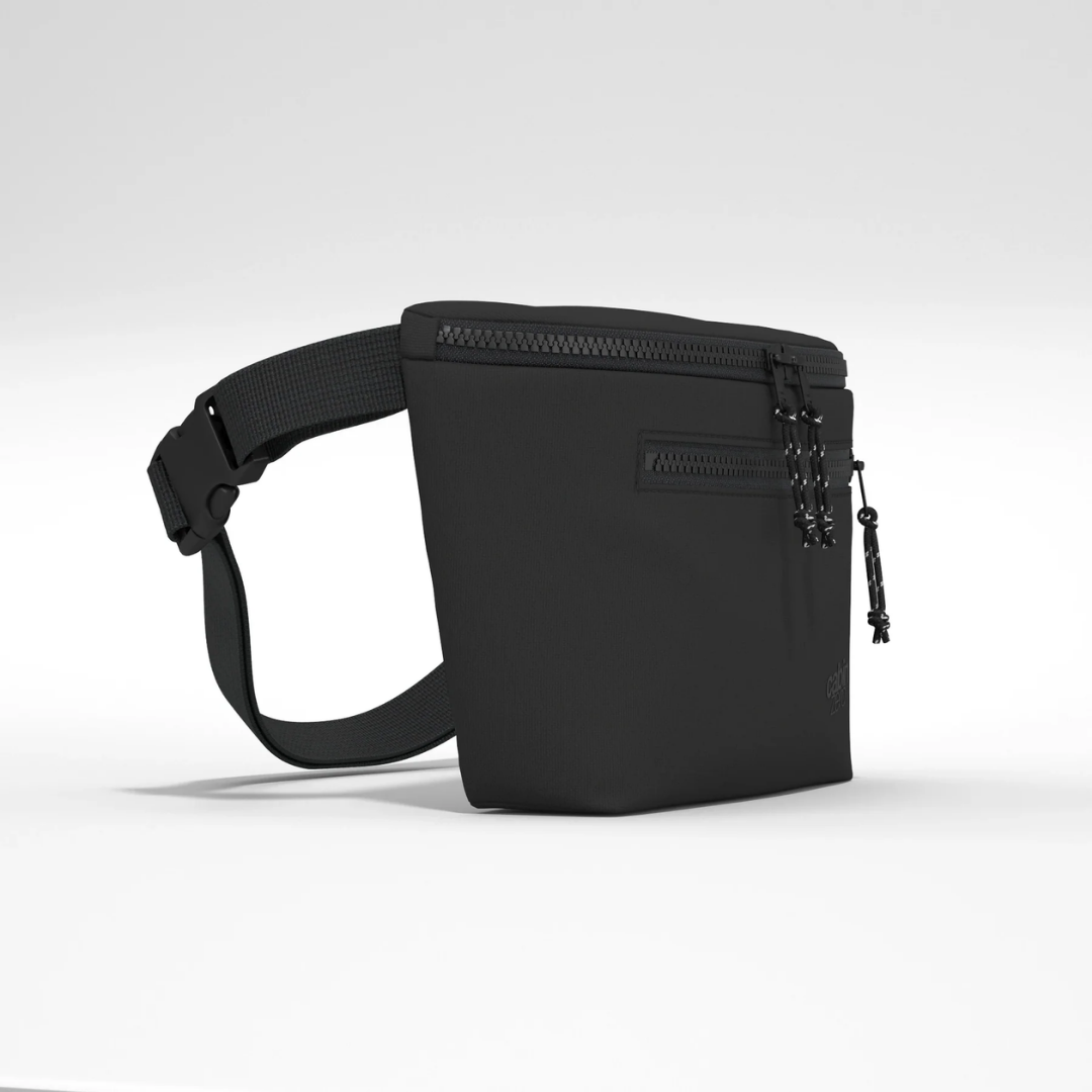 CabinZero Stinger Hip Pack 3L | Sustainable Recycled Crossbody Shoulder Bag | RFID Blocking & Water-Resistant | Fits iPad Mini | Travel Essential - Buy Now!