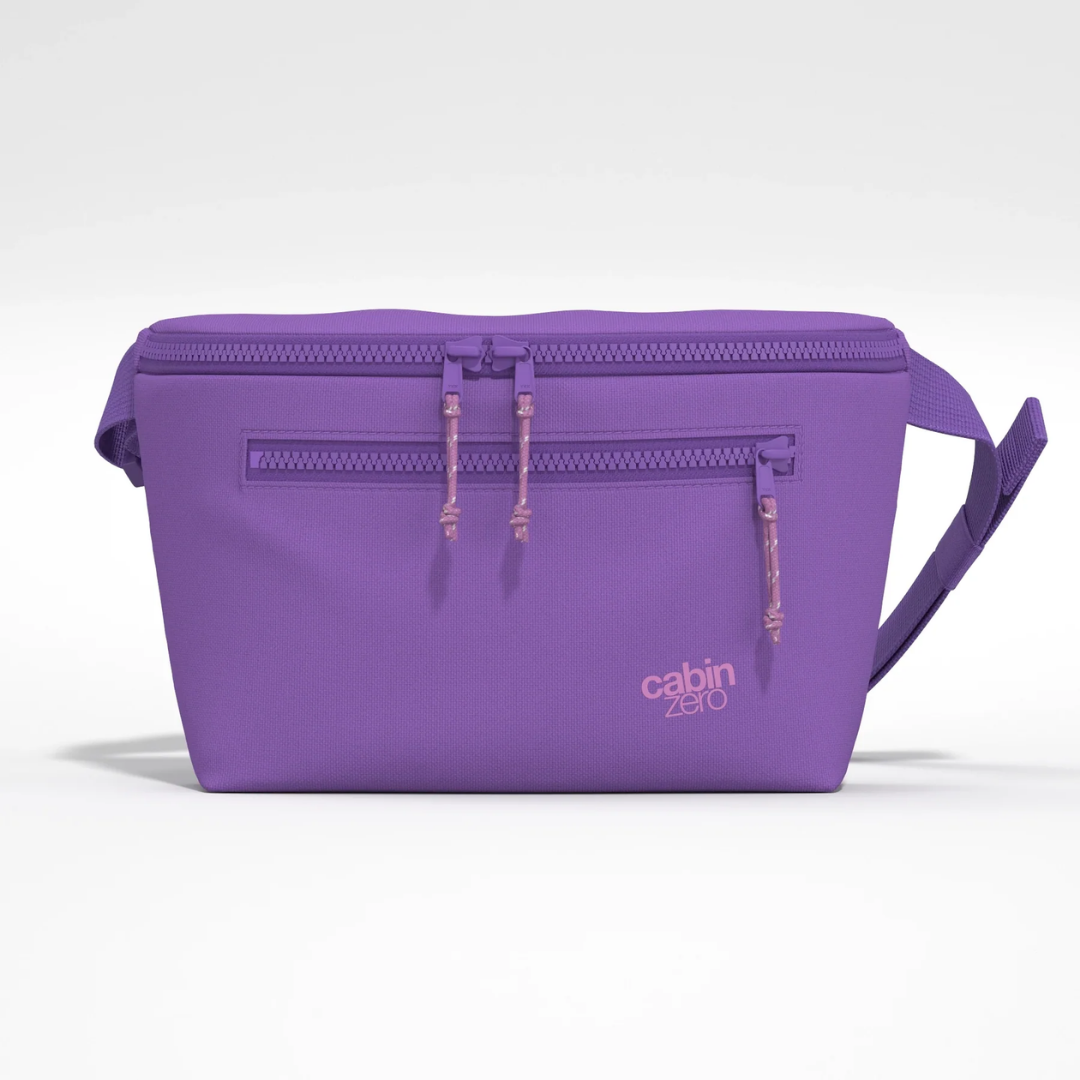 CabinZero Stinger Hip Pack 3L | Sustainable Recycled Crossbody Shoulder Bag | RFID Blocking & Water-Resistant | Fits iPad Mini | Travel Essential - Buy Now!