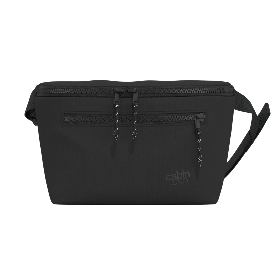 CabinZero Stinger Hip Pack 3L | Sustainable Recycled Crossbody Shoulder Bag | RFID Blocking & Water-Resistant | Fits iPad Mini | Travel Essential - Buy Now!