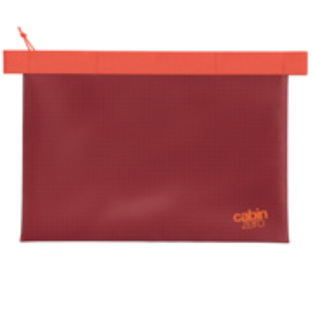 CabinZero Ultralight Wash Pouch 3.5L | 28g Featherweight Toiletry Bag | 100% Recycled Water-Resistant Ripstop Nylon | Minimalist Travel Organizer - Available in 6 Colors!