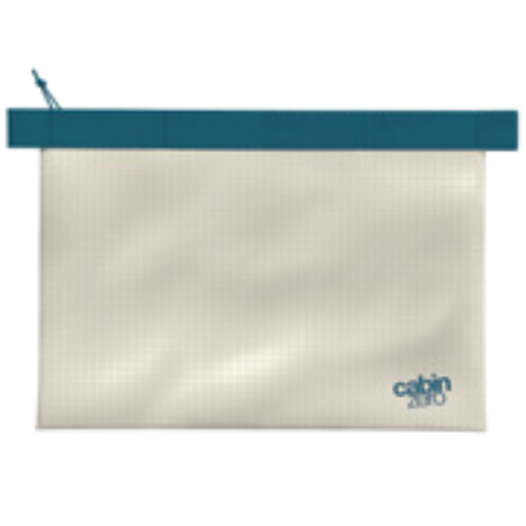 CabinZero Ultralight Wash Pouch 3.5L | 28g Featherweight Toiletry Bag | 100% Recycled Water-Resistant Ripstop Nylon | Minimalist Travel Organizer - Available in 6 Colors!