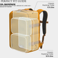 CabinZero Ultralight Packing Cube Medium 5.5L | Recycled Ripstop Nylon Travel Organizer | Water-Resistant & Sustainable | Ultra Lightweight 30g Bag Organizer - Shop Now!
