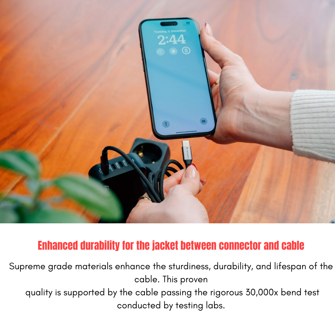 Verbatim 240W USB-C to USB-C fast charging cable USB4