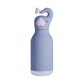 Asobu Bestie Bottle elephant, blue insulated stainless steel water bottle with unique elephant head, perfect for kids and families.