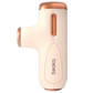 Beoka C1 Max Mini Massage Gun in beige, compact and portable deep tissue massager for muscle recovery with quiet operation and adjustable settings.
