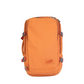 CabinZero ADV Pro 32L backpack in Sahara Sand orange, lightweight water-resistant travel bag with side compression straps and laptop sleeve