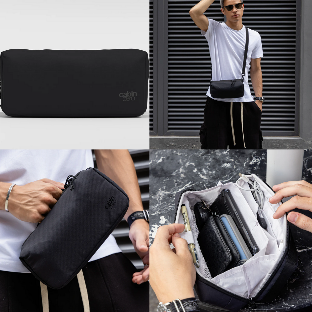 CabinZero Tech Pouch 2.5L | RFID Safe & Lightweight Organizer