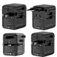 compact international plug adapter eu us uk au travel charger