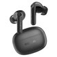 EarFun Air Life Wireless Earbuds in matte black finish with matching charging case on white background.
