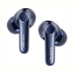 Pair of EarFun Air Pro 4 wireless earbuds in dark blue, shown isolated on a white background with the EarFun logo visible on each earbud.