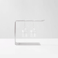 Hanauta stainless steel kitchen rack hanger holding wine glasses, modern space-saving drying rack and sink organiser for kitchen accessories.