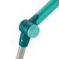 Close-up of adjustable angle joint on Leifheit L51120 Window & Frame Cleaner telescopic handle.