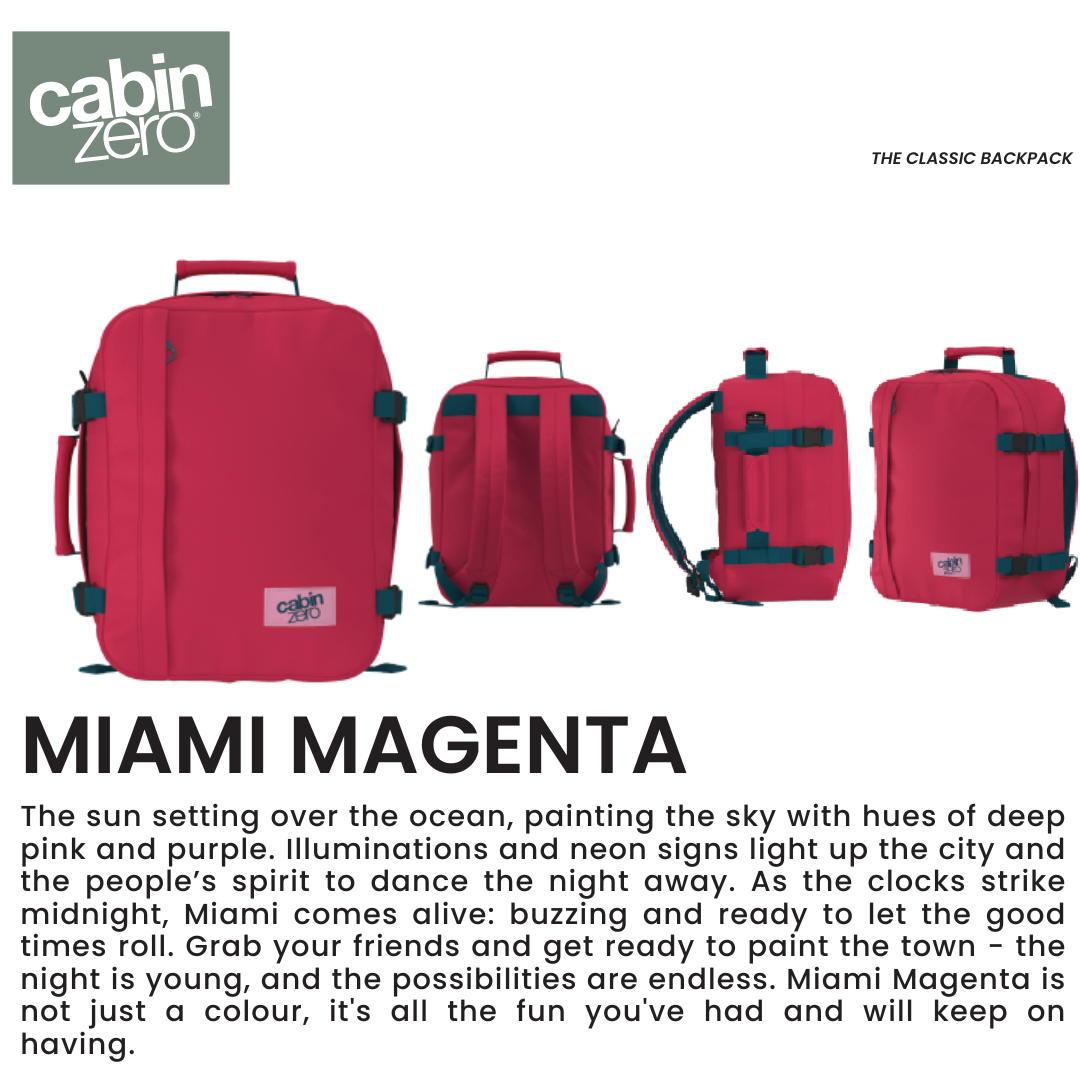 CabinZero Classic 44L Travel Cabin Bag