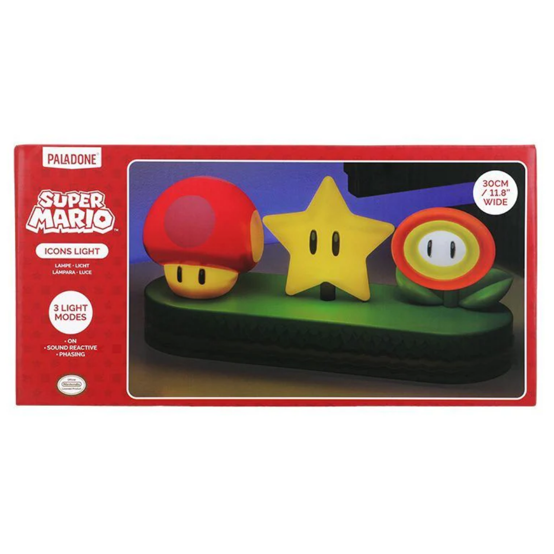 official nintendo licensed super mario desk light 30cm