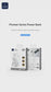 WiWU Pioneer 10000mAh Magnetic Power Bank | 5-in-1 Hub, Built-in Cables, Pro Watch Charger, 20W PD, Solid-State Safe, CCC certified