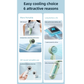 Feature banner for WiWU Bubble Pro handheld fan showing portability lanyard use long battery life 3 speed airflow and handheld or desktop dual use