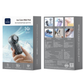 Retail packaging of WiWU Ice Core Mini Fan FS018 showing front box design with handheld mini fan image and back of box highlighting key features and specifications