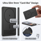 WiWU Warriors 5000mAh MagSafe magnetic power bank showcasing ultra-slim 9mm card-like design that fits in wallets and pockets