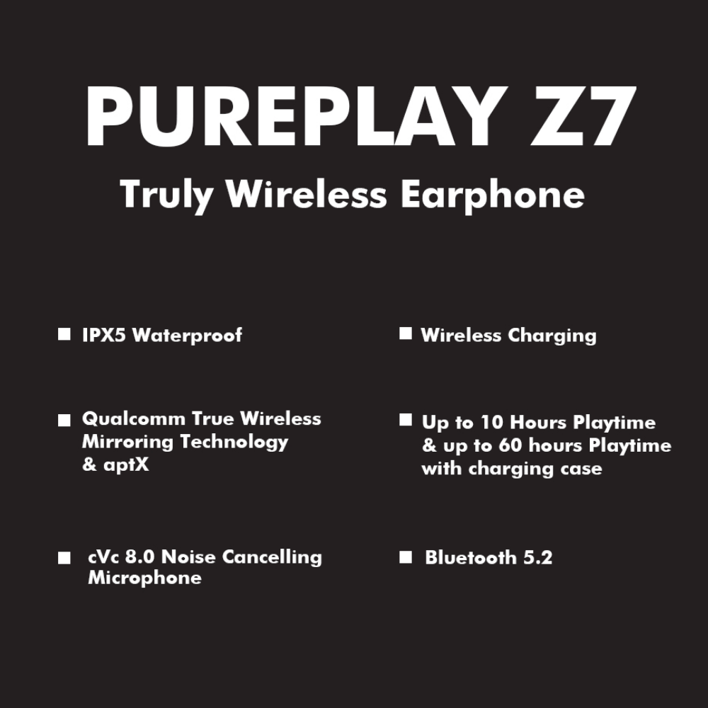 Lypertek Z7 Truly Wireless Earphones