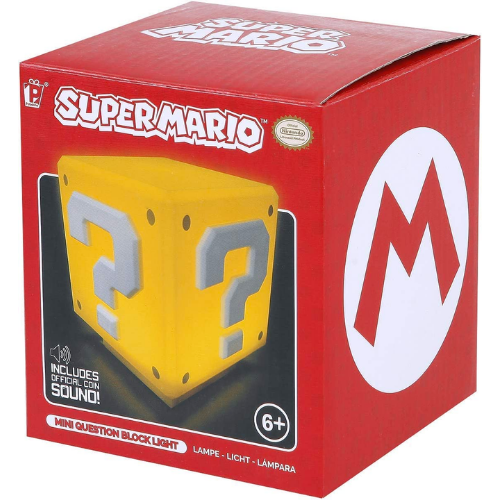 Paladone Mini Question Block Light, Super Mario Bros. Officially