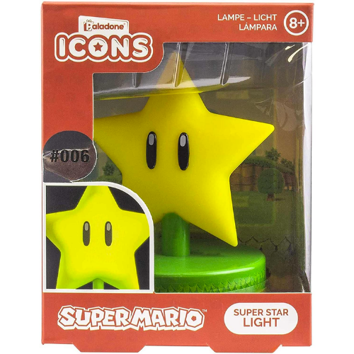 Paladone Super Mario Fire Icon night Light