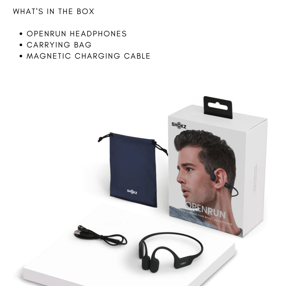 Shokz OpenRun Wireless Bone Conduction Headphones