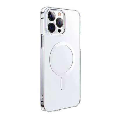 WIWU TRANSPARENT MAGNETIC PHONE CASE FOR IP14 SERIES