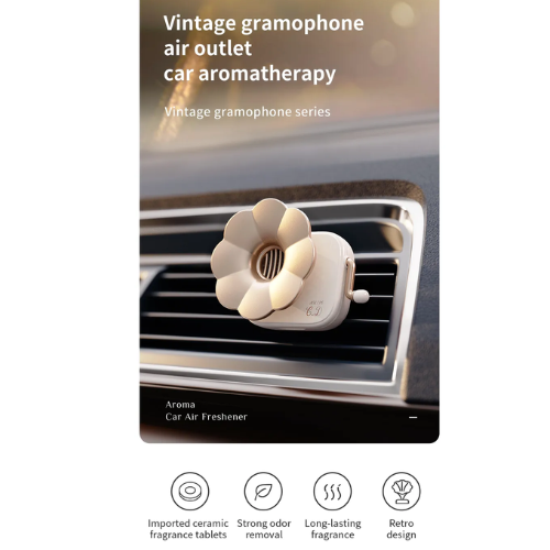 Liberfeel Vintage gramophone air outlet car aromatherapy