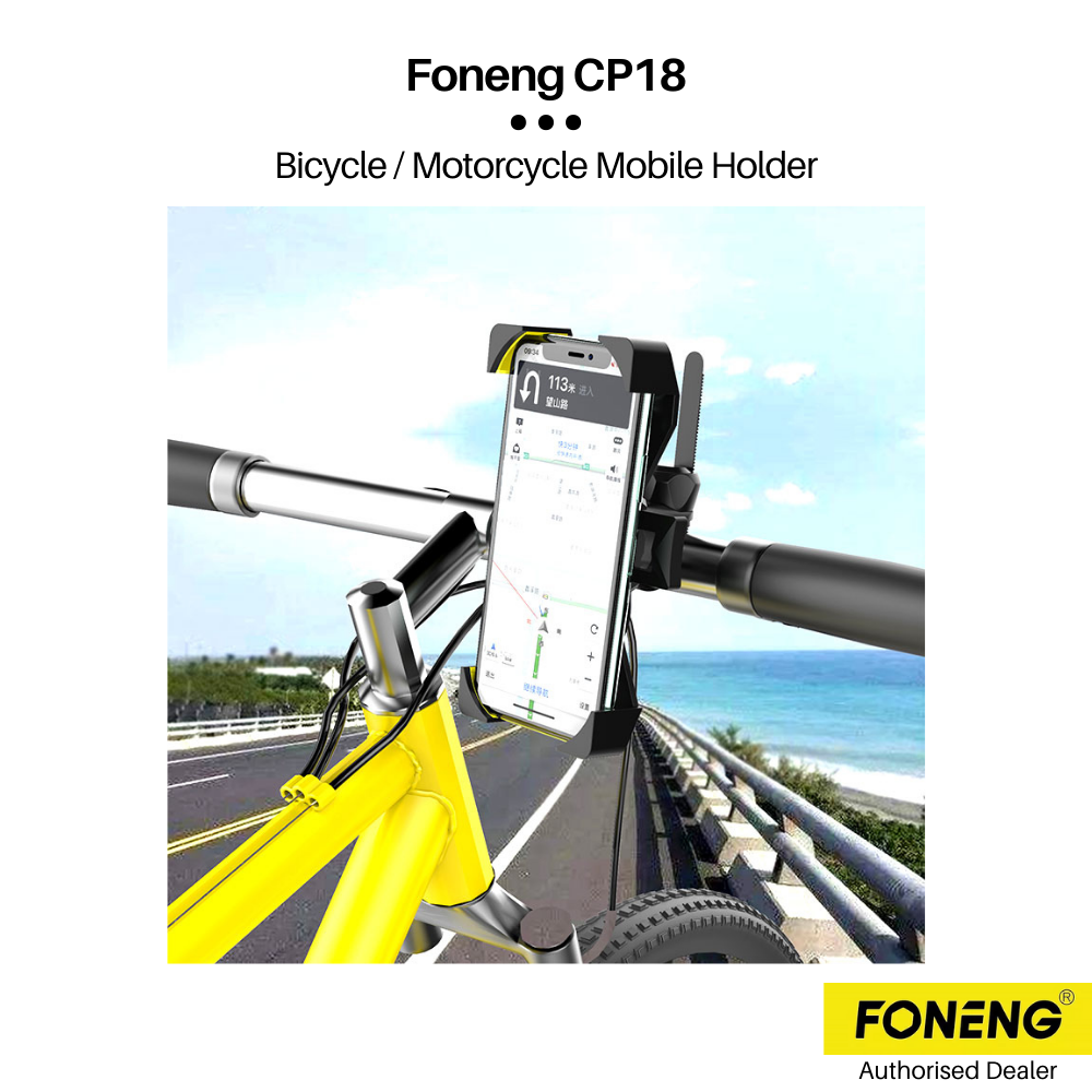 Foneng CP18 Bike & Motorcycle Phone Mount Mobile Phone Holder