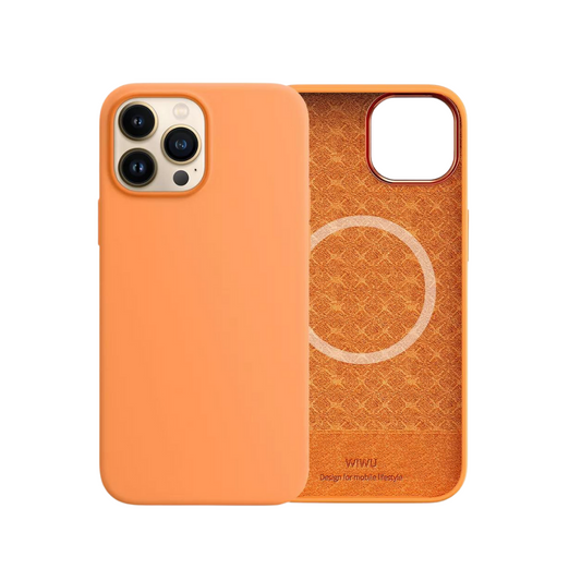 WiWU MagSafe-Compatible Silicone Case for iPhone 13/13 Pro/13 Pro Max