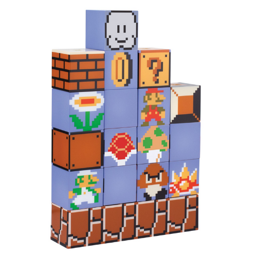 Paladone Super Mario Bros Build-A-Level night Light