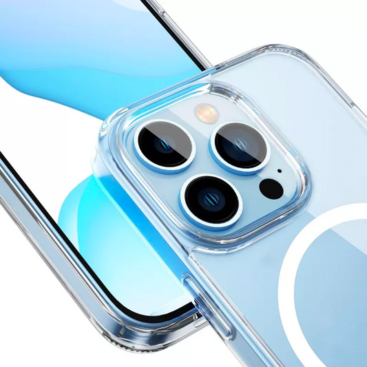 WIWU Aurora Crystal Clear iPhone 14 Case – Shockproof, Slim, High Transparency