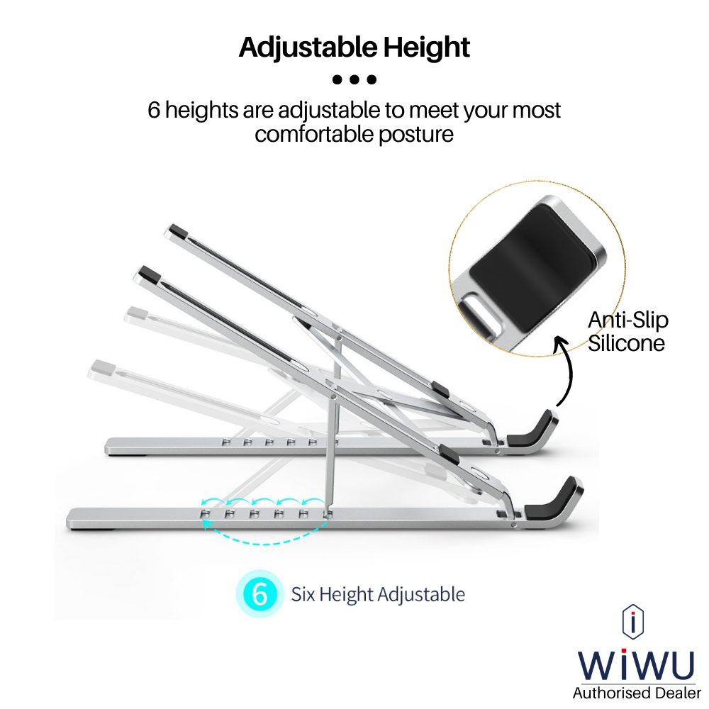 WiWU S400 Foldable Adjustable Laptop Stand