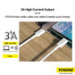 Foneng X73 USB C to USB C Fast Charging PD60W Data Cable