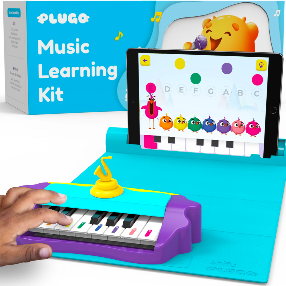 PlayShifu Plugo Tunes (App Based) - Piano Learning Kit | Educational Music Instruments STEAM Toy