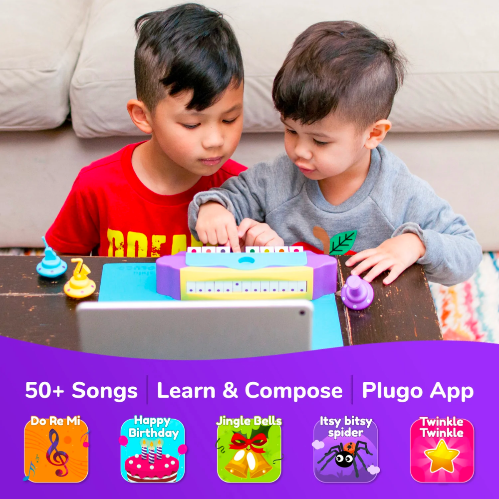 PlayShifu Plugo Tunes (App Based) - Piano Learning Kit | Educational Music Instruments STEAM Toy