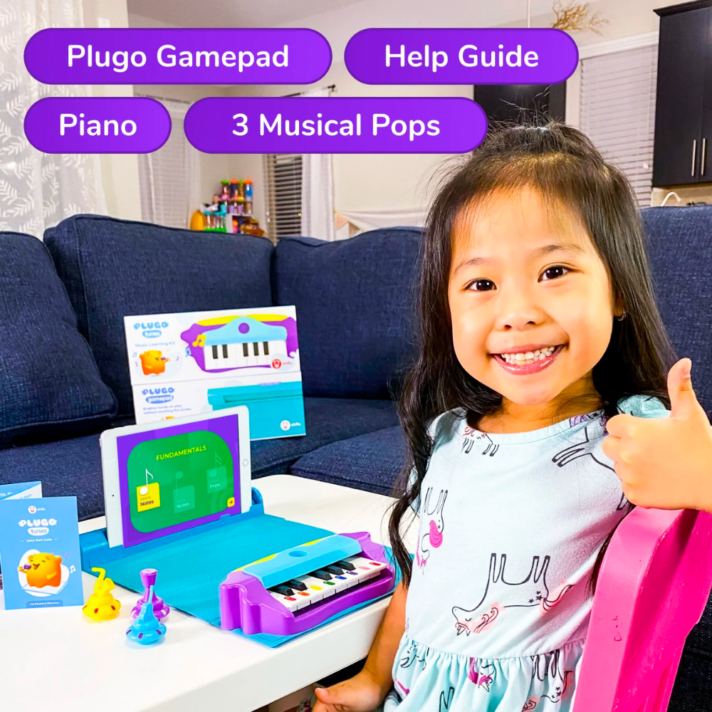 PlayShifu Plugo Tunes (App Based) - Piano Learning Kit | Educational Music Instruments STEAM Toy