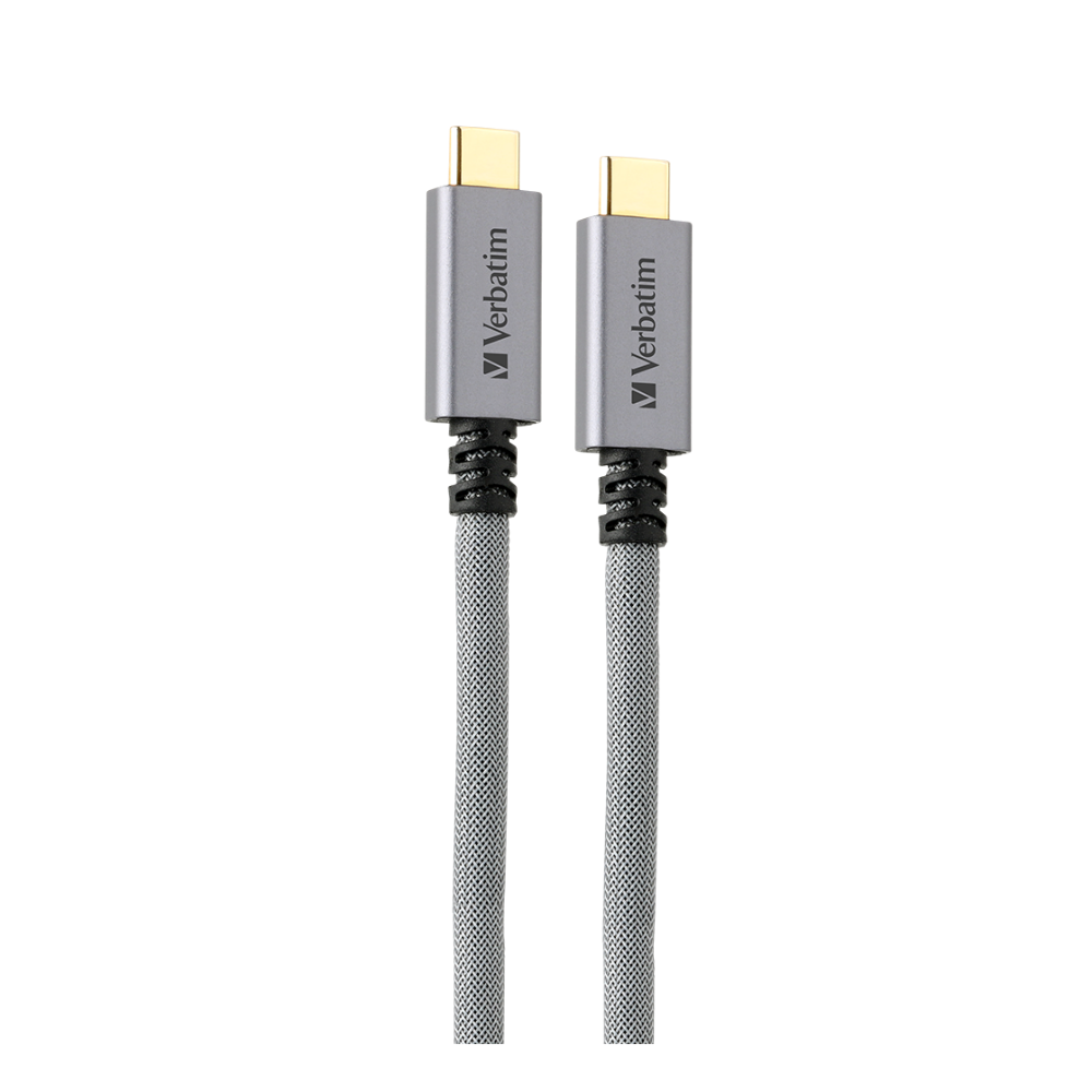 Verbatim 100cm Sync & Charge E-Marker Metallic Type-C 3.2 Cable