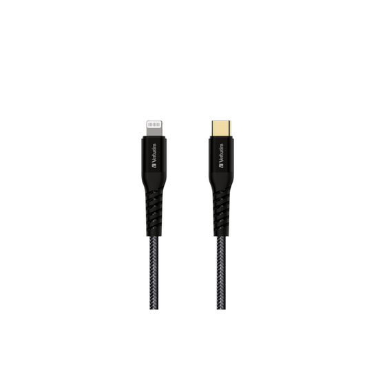 Verbatim Sync & Charge Tough Max Type C to Lightning Cable