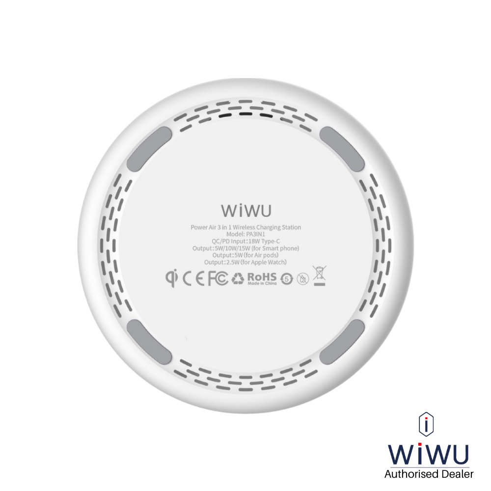 WiWU Power Air 3-in-1 Wireless Charger