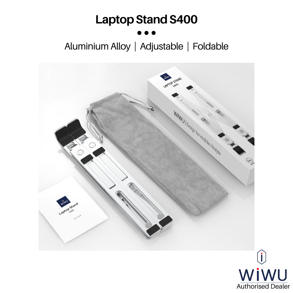 WiWU S400 Foldable Adjustable Laptop Stand