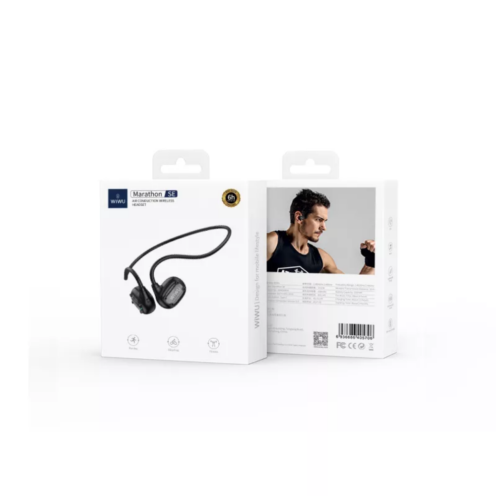 WiWU Marathon SE Air Conduction Sport Wireless Earphones