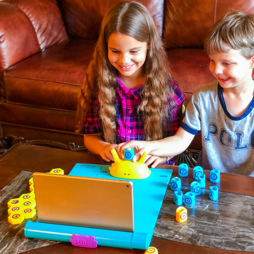 PlayShifu Plugo STEM Wiz Pack (App Based)- Count, Letters & Link Kits | Math, Words, Magnetic Blocks, Puzzles, Games | Educational STEM Toys