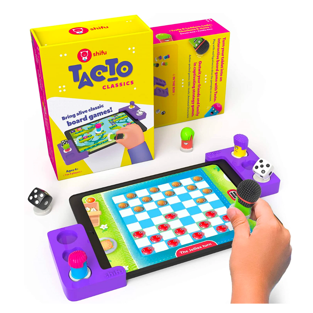 PlayShifu Tacto Classics (App Based) - Interactive Board Games for Family Game Night | Strategy Games