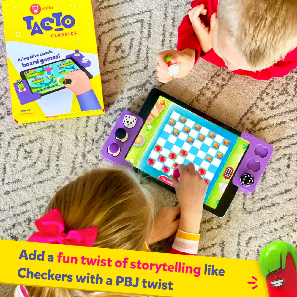 PlayShifu Tacto Classics (App Based) - Interactive Board Games for Family Game Night | Strategy Games