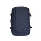 CabinZero ADV 42L Adventure Cabin Bag in Absolute Black, durable and spacious cabin-sized travel backpack with water-resistant fabric, Okoban tracking, and 25-year warranty available at Ideale Lifestyle