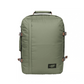CabinZero Classic 44L travel cabin bag in Georgian Khaki color, ideale lifestyle product image for urban travel